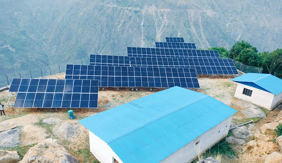 छाङरुमा सौर्य मिनिग्रिड सञ्चालन