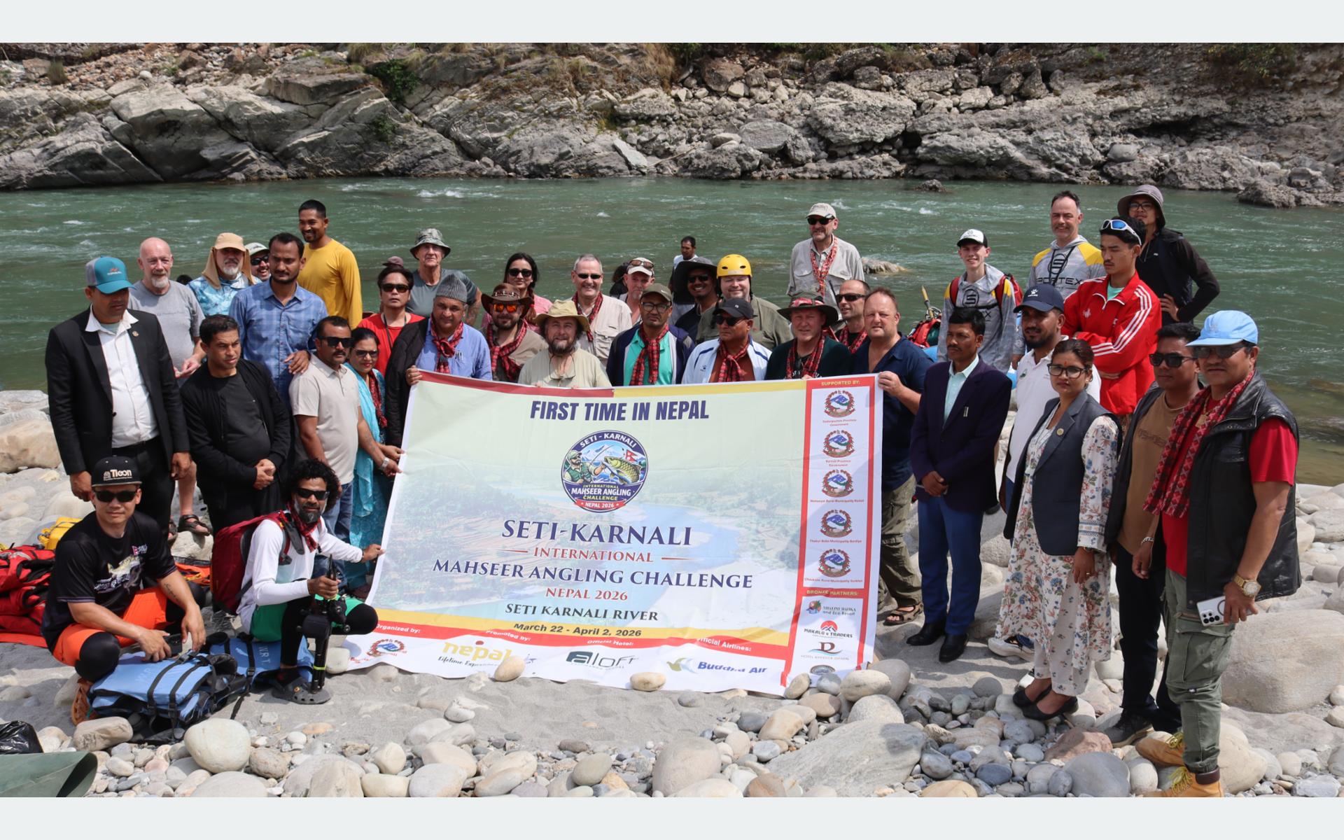 डोटीमा ‘अन्तर्राष्ट्रिय महाशिर एङ्गलिङ’ प्रतियोगिता