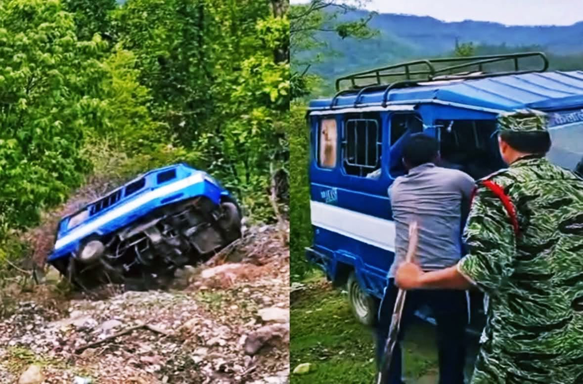 कैलालीमा वन कार्यालयले भीरबाट टेम्पो फालेपछि धनादेवीको रोजीरोटी संकटमा