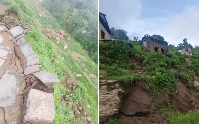 अव्यवस्थित ग्रामीण सडकले बाजुराका गाउँबस्ती पहिरोको उच्च जोखिममा