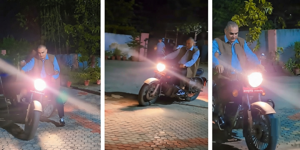 सुदूरपश्चिमका मुख्यमन्त्रीले बुलेट मोटरसाइकल चलाएको भिडियो भाइरल